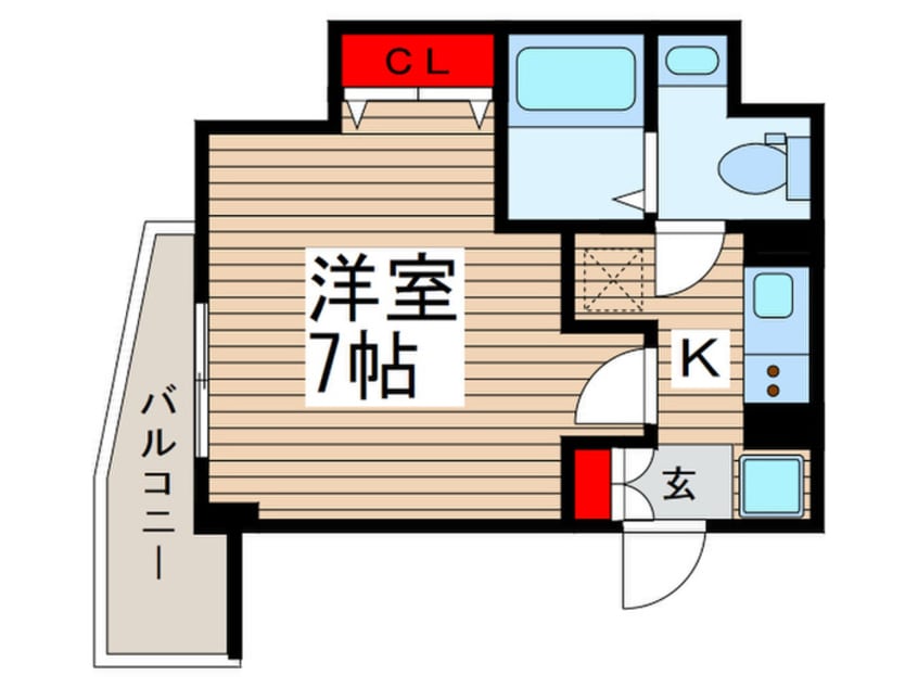 間取図 S-RESIDENCE松戸