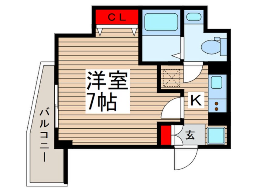 間取図 S-RESIDENCE松戸
