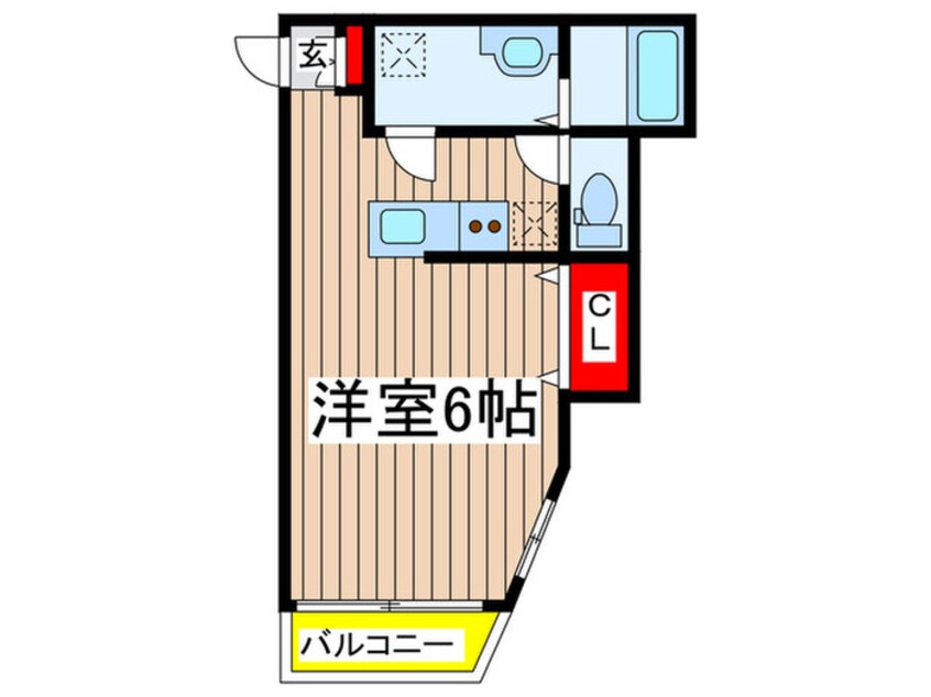 間取図 ラスブリサス幕張