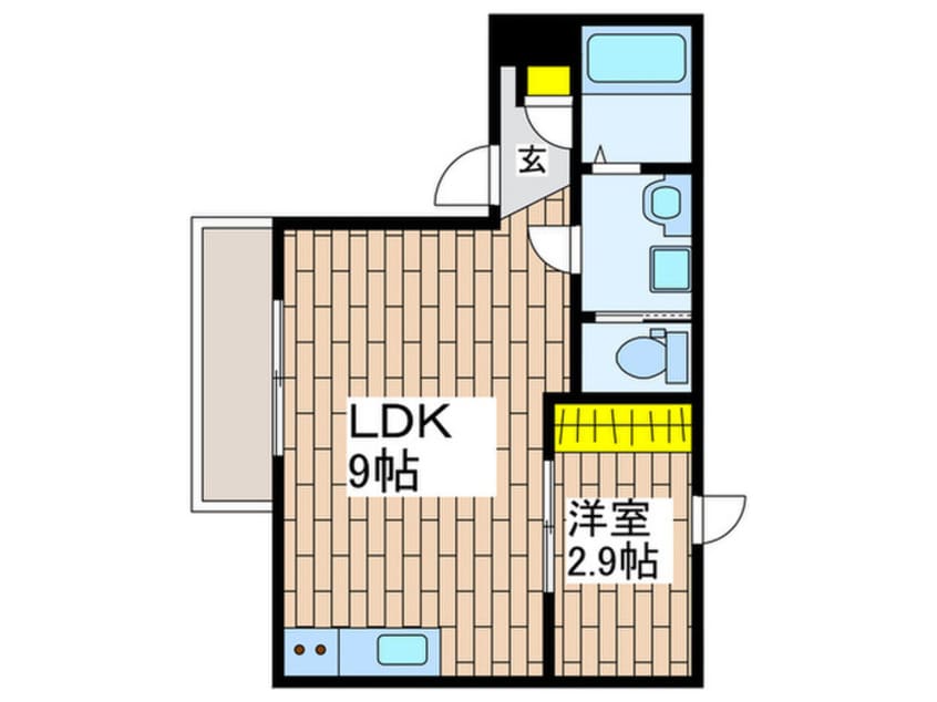 間取図 ピオニー