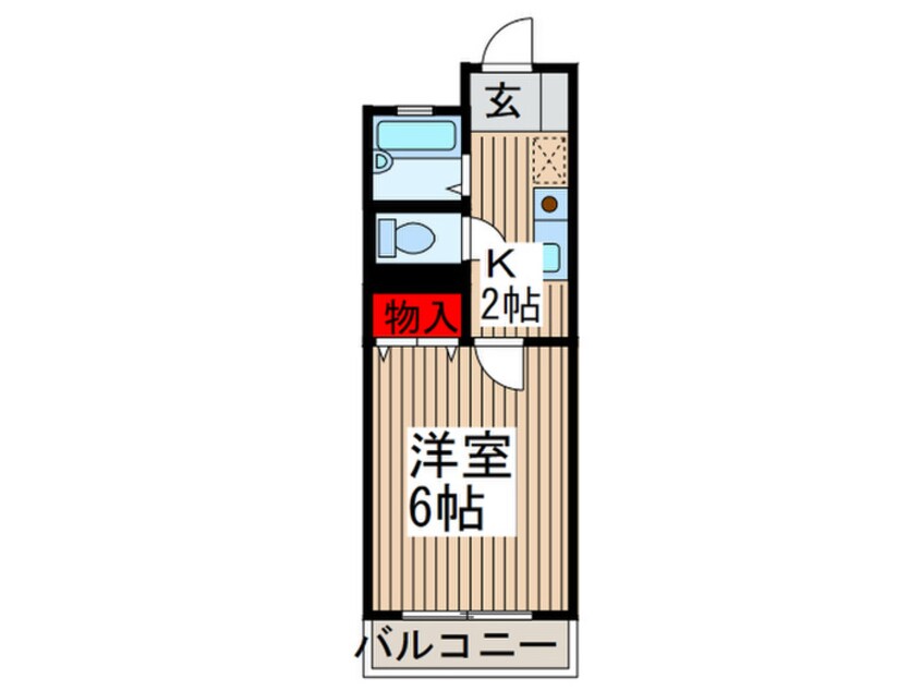 間取図 サンビレッジ