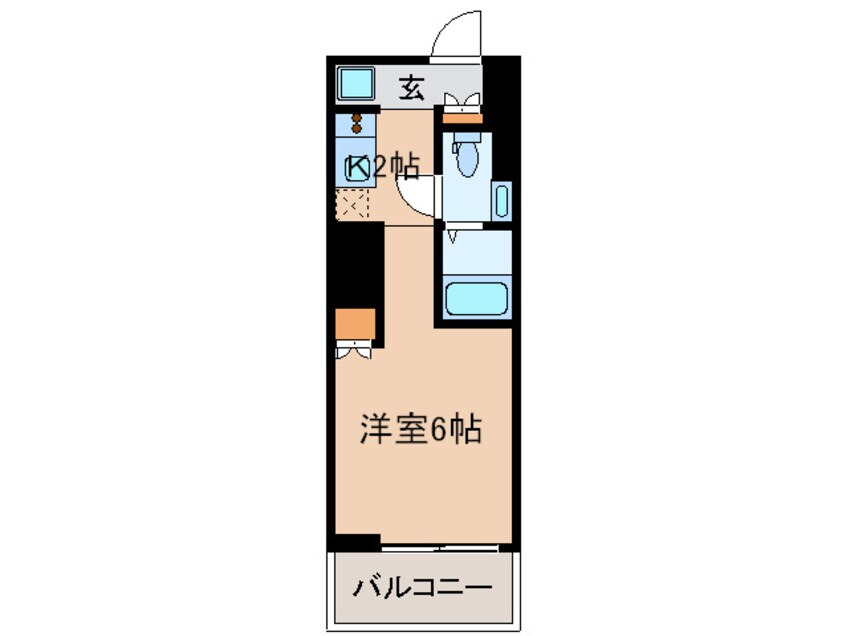 間取図 プラウドフラット神楽坂Ⅱ