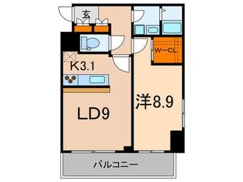 間取図 プラウドフラット神楽坂Ⅱ