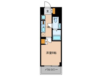 間取図 プラウドフラット神楽坂Ⅱ