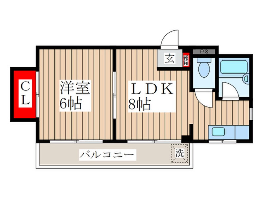 間取図 ハイネス成輪