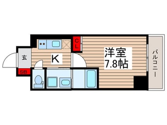 間取図 ALTERNA日暮里