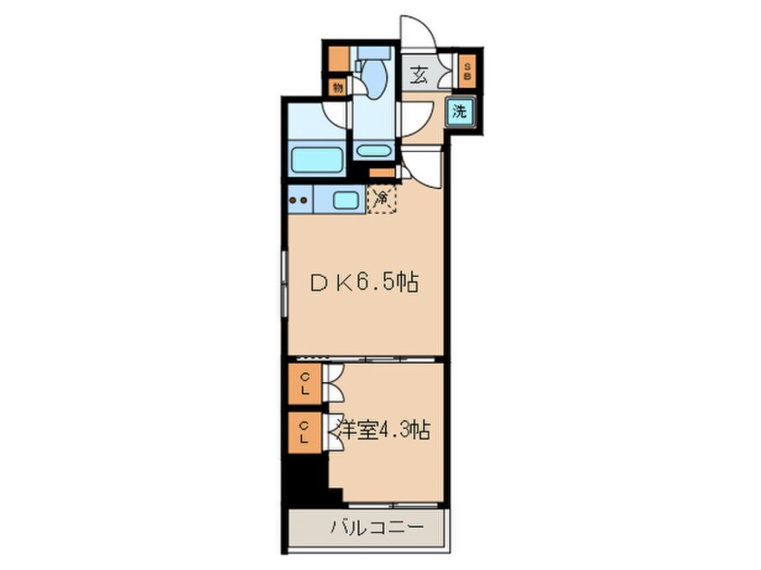 間取図 ルフォンプログレ文京湯島