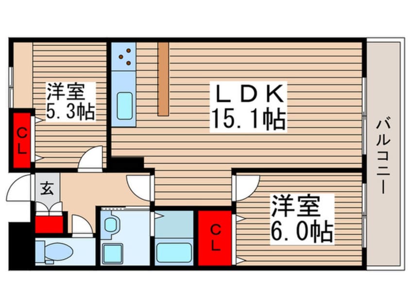 間取図 L-Place下総中山Ⅲ