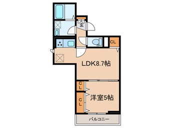 間取図 グラナーデ白子