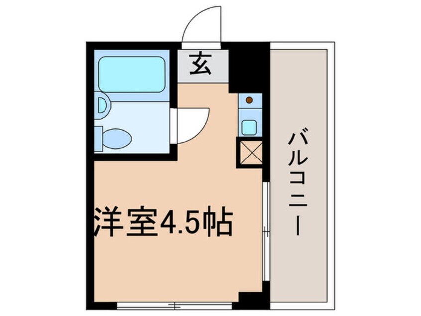 間取図 パ－クサイドパレス