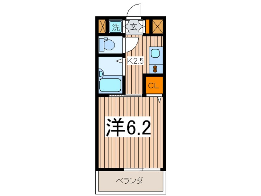 間取図 リヴシティ西川口