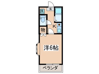 間取図 ヒルサイドフォーラム２