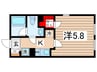 MDM練馬Ⅳ 1Kの間取り