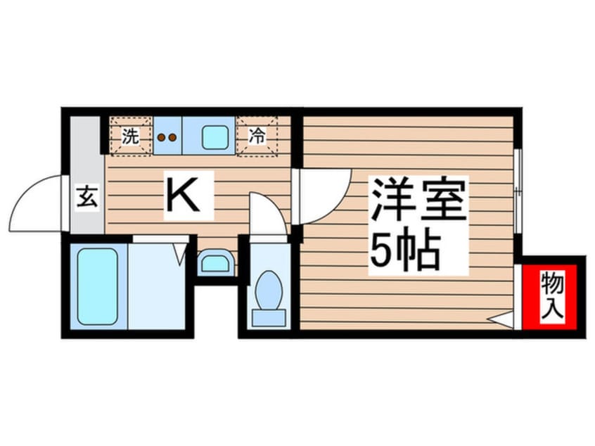 間取図 パールテラス