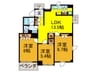 プラムサイドビラ 3LDKの間取り