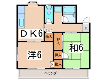 間取図 メゾン槙