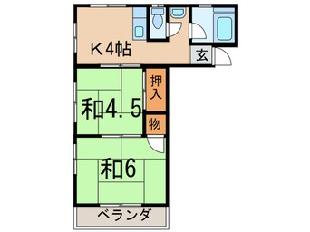 間取図 相川マンション