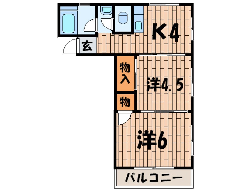 間取図 相川マンション