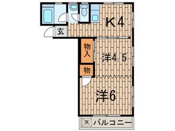 間取図 相川マンション