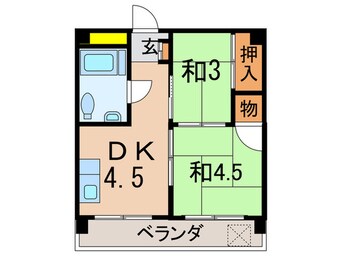間取図 相川マンション
