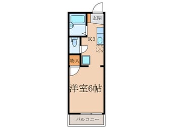 間取図 ドミール・ベルチェリー