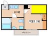 ビラ５１０　Ｎｏ．７ 1Kの間取り
