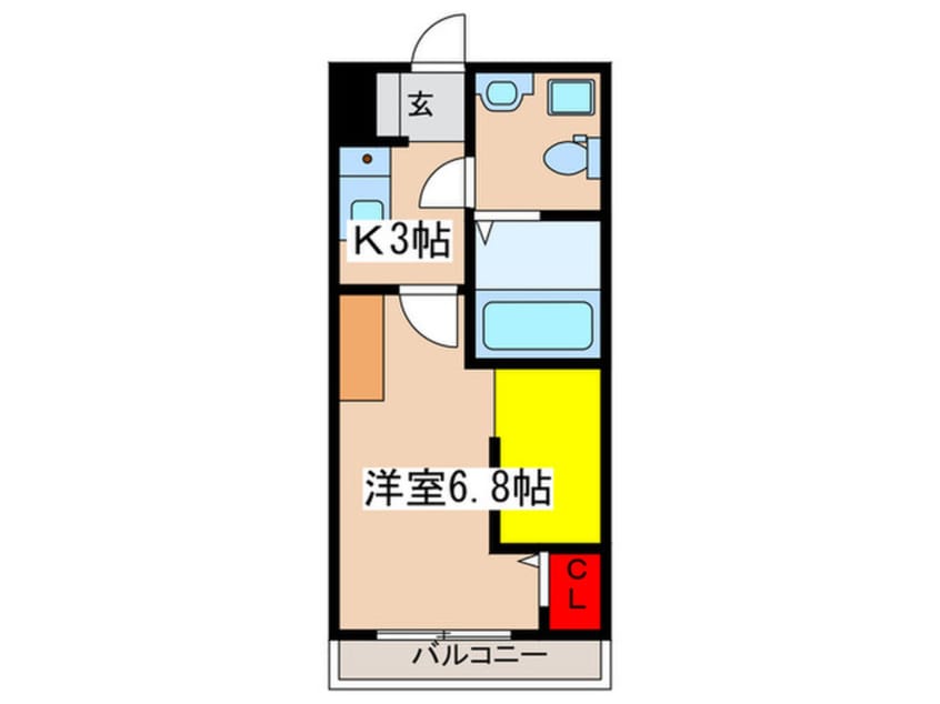 間取図 ビラ５１０　Ｎｏ．７