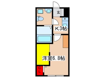 間取図 ビラ５１０　Ｎｏ．７