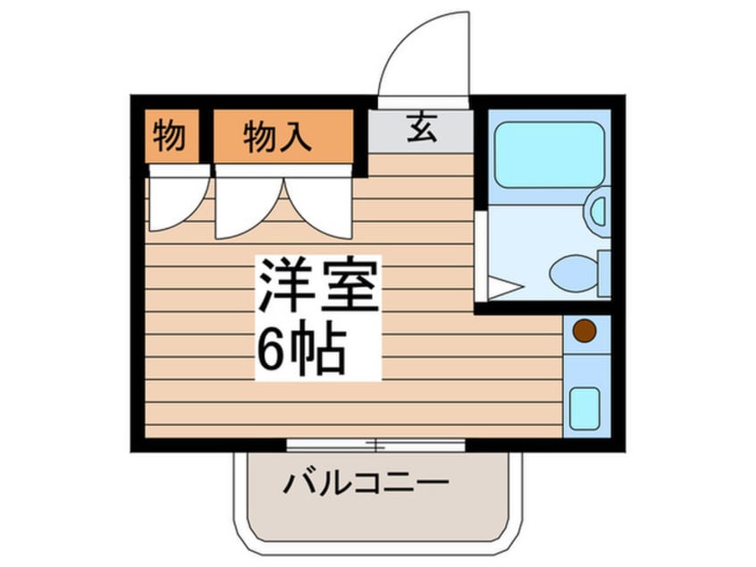 間取図 カワベ２７４富浜