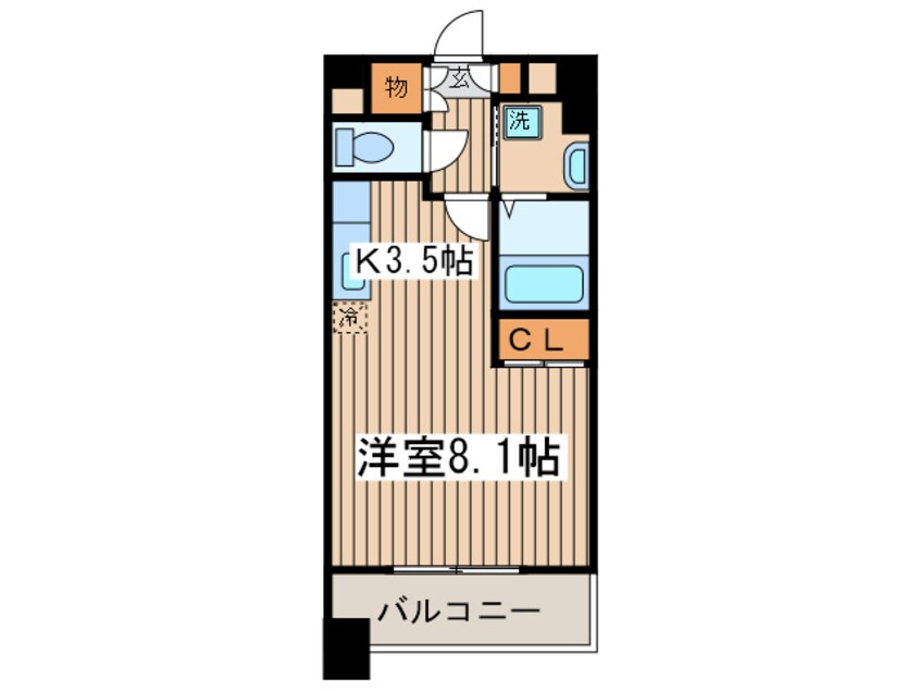 間取図 スタ－ビレ海老名