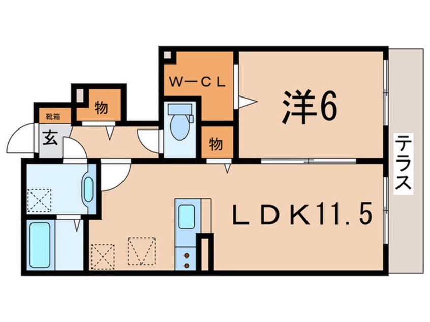 間取図 リオン