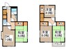 関口様貸家 4DKの間取り