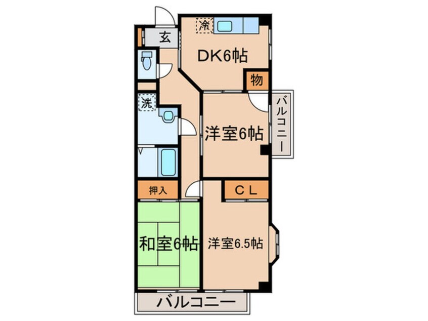 間取図 タカコ－ビル