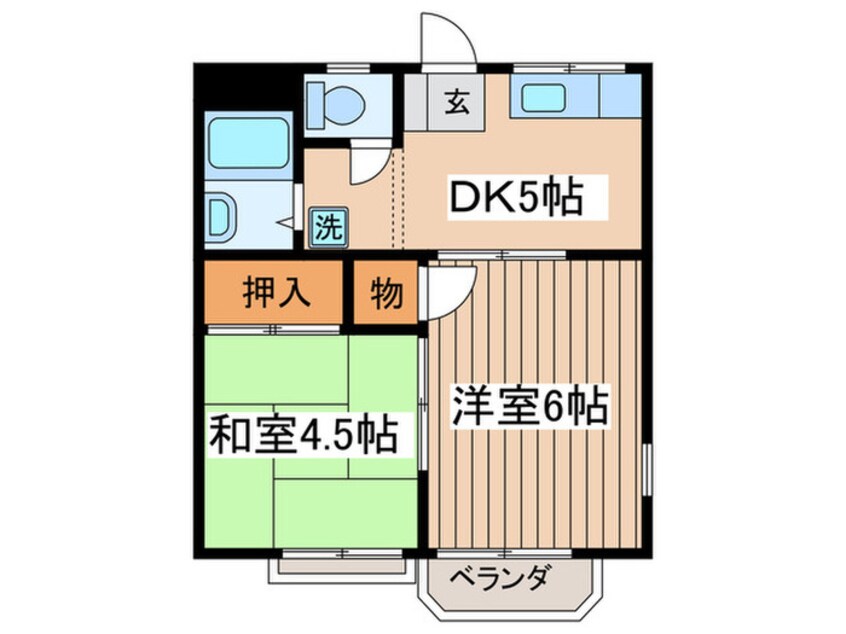 間取図 ドミールＫＭ