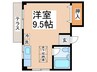 りんごハウス湘南 1Rの間取り