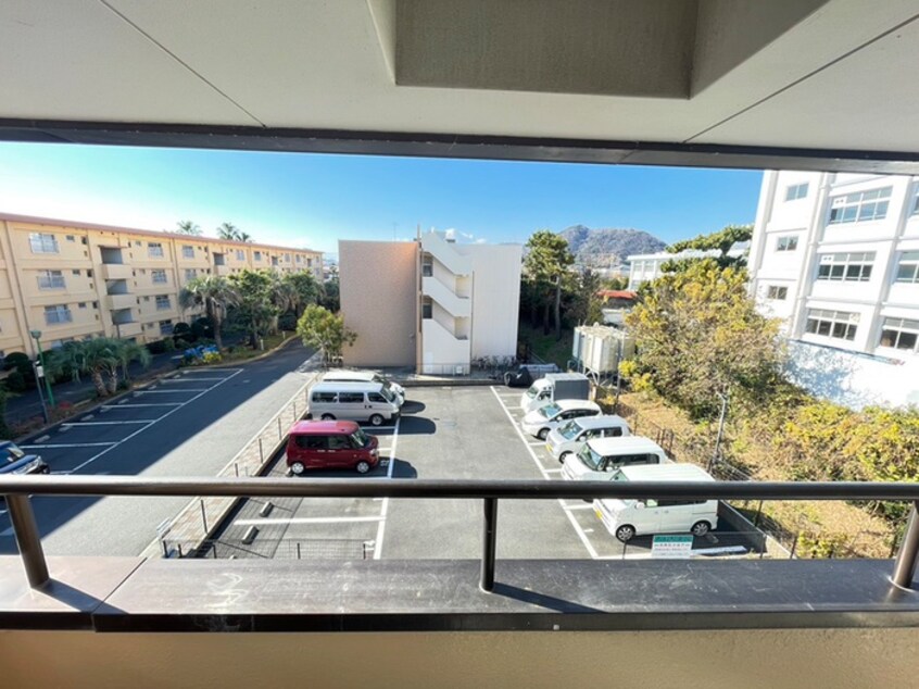 室内からの展望 りんごハウス湘南