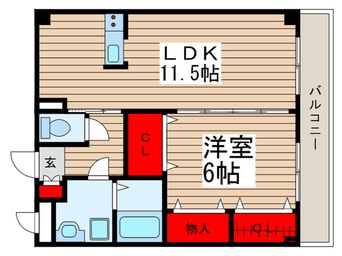 間取図 ニューライフ津田沼東