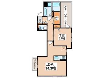 間取図 レンブラン赤堤