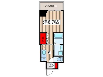 間取図 ロイジェントパークス錦糸町