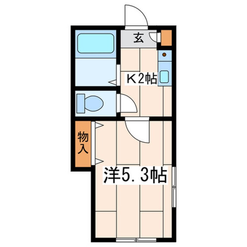 間取図 カーサミアＫ