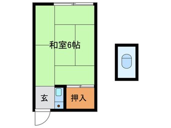 間取図 すみれ荘