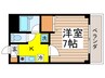 ケ－エスキャトルセゾンⅢ 1Kの間取り