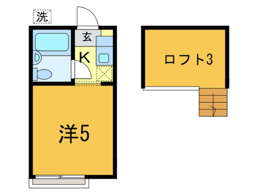 間取図 ロフト瀬田