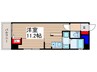 サンマリ－鶴瀬 1Rの間取り