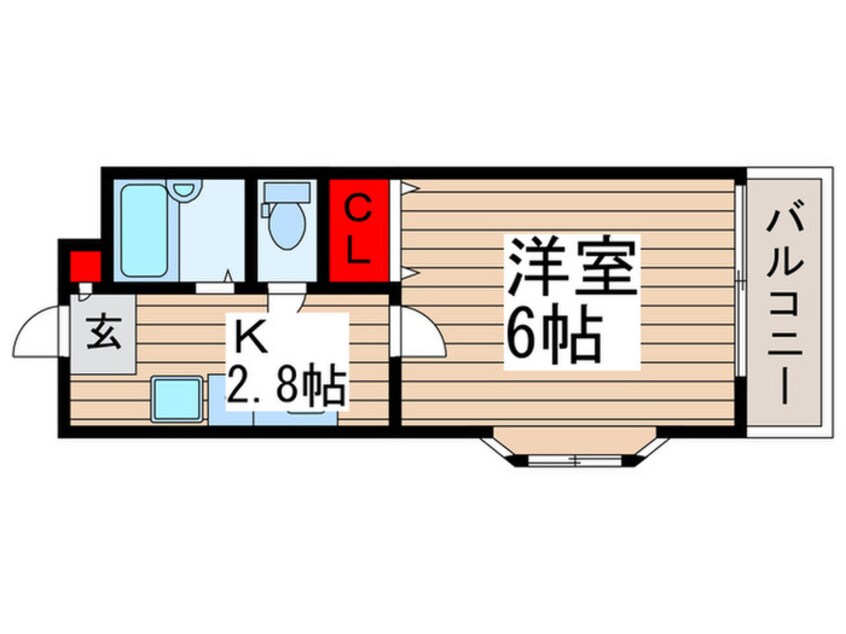 間取図 栄光ハイツ