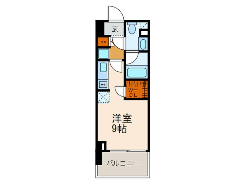 間取図 パークアクシス押上レジデンス