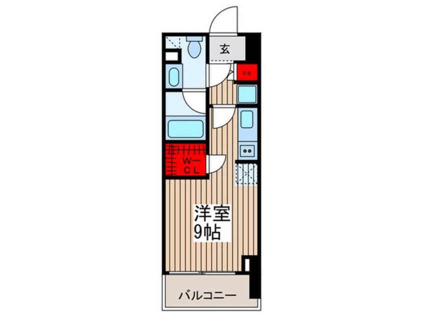 間取図 パークアクシス押上レジデンス