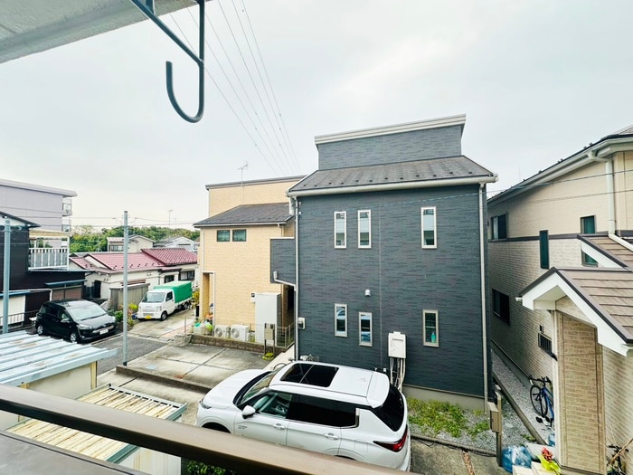 室内からの展望 コ－ポ坂井