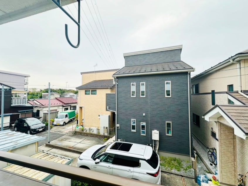 室内からの展望 コ－ポ坂井