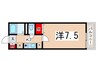 ウィズ中村橋Ⅱ 1Kの間取り